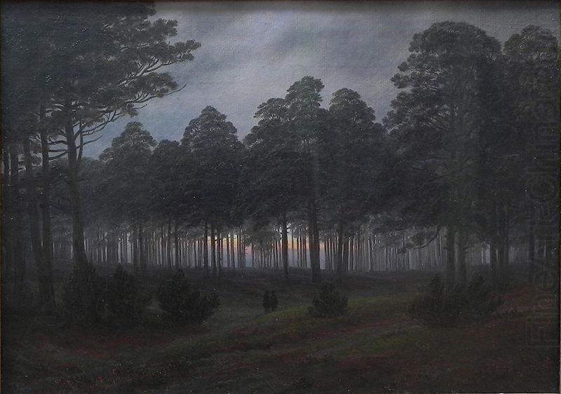 Caspar David Friedrich The Times of Day china oil painting image